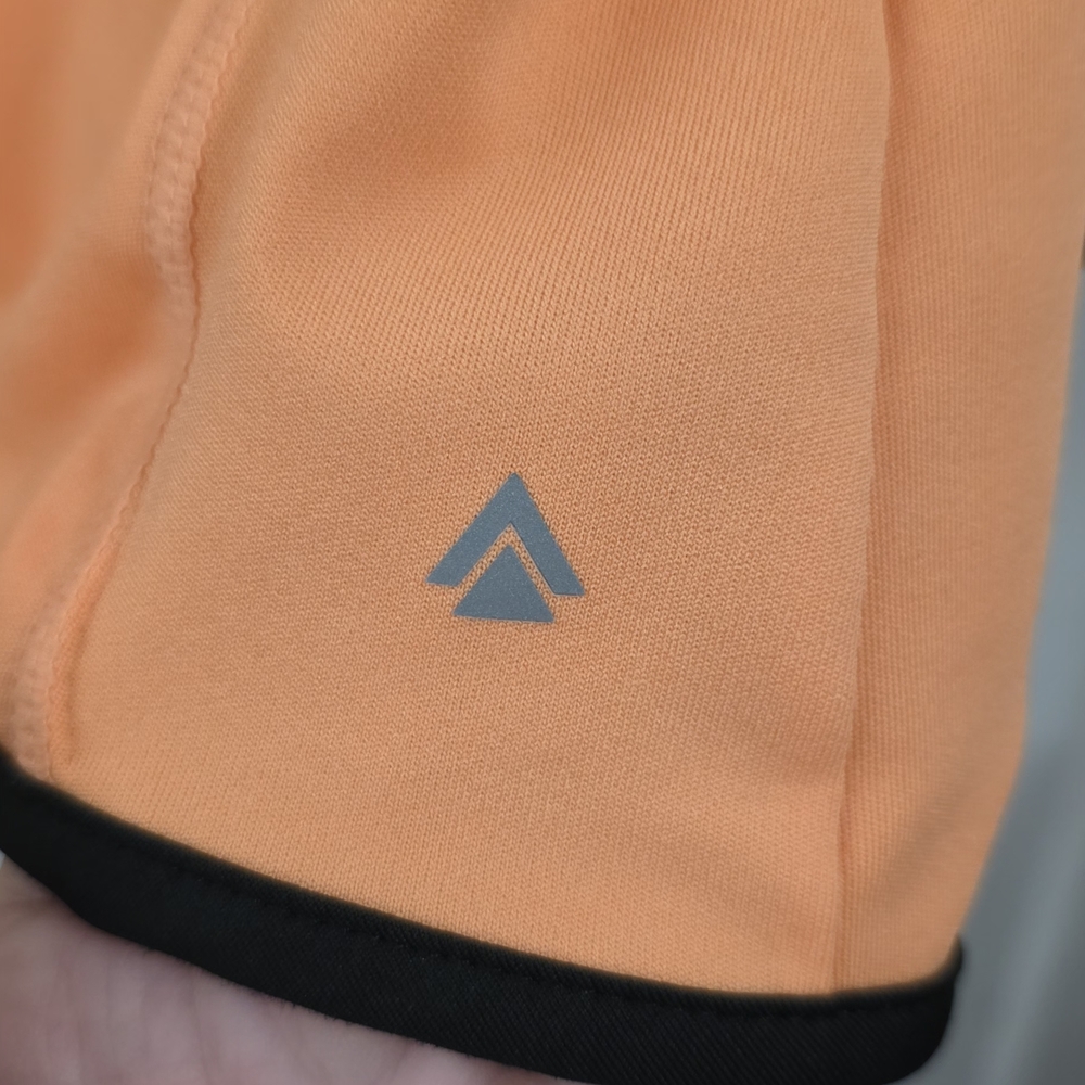 🍁CALI Sport Coral Mesh Zip Up Hoodie M Lightweight Athletic Jacket Breathable - Picture 3 of 7